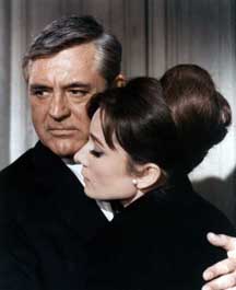 Grant and Hepburn in Charade