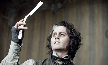 Johnny Depp in Sweeney Todd