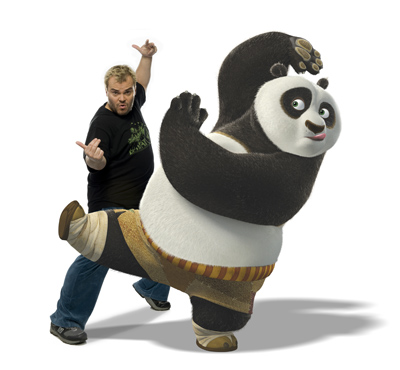 Jack Black in Kung Fu Panda